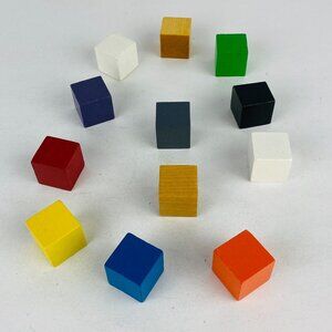 Colorful Square 1 Inch X 1 Inch Craft Project School Artwork Squares